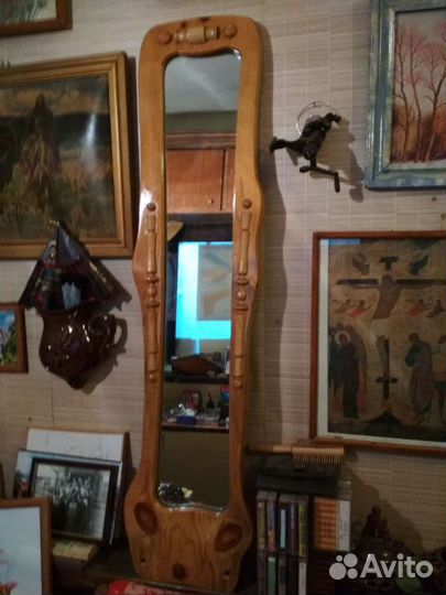 Столик и зеркало ручная работа