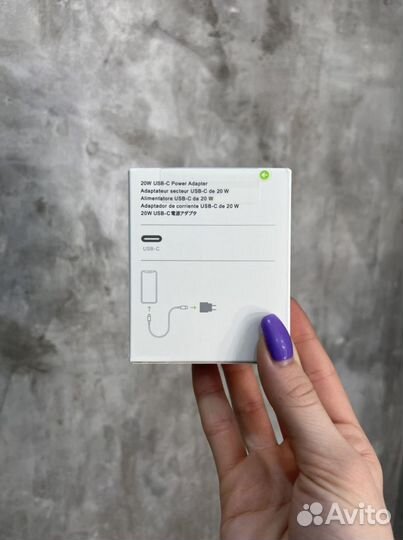 Зарядное устройство для iPhone 20w адаптер