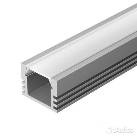 Накладной профиль для светодиодной ленты, 12х16мм