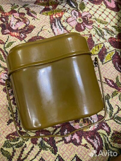 Котелок фляжка армейские