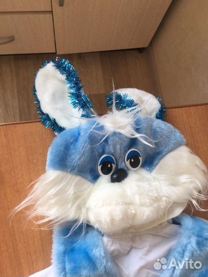 Костюмчик для нового года зайчик