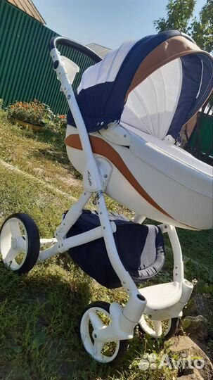 Коляска 2 в 1 adamex б/у