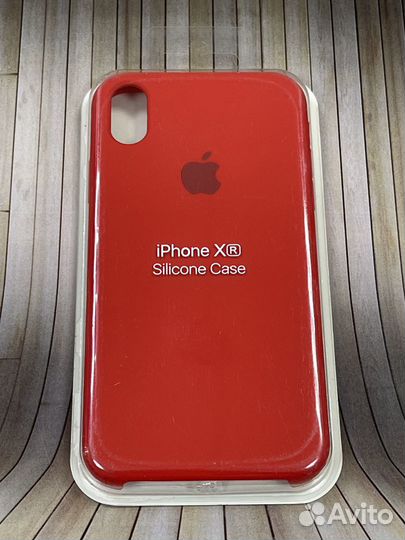Чехол накладка для iPhone XR Ярко-красный