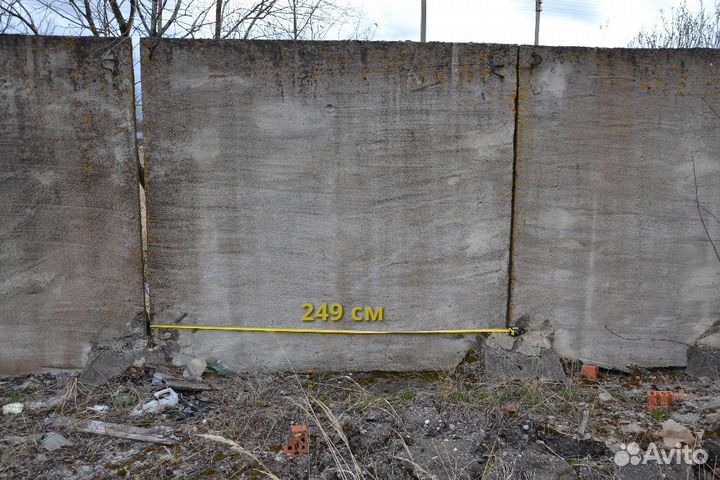 Заборные плиты/Фундаментные блоки