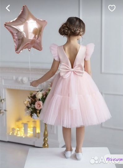 Платье для девочки 122