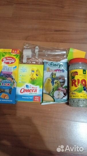 Корм для попугая