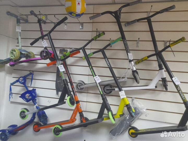 Самокаты много новые