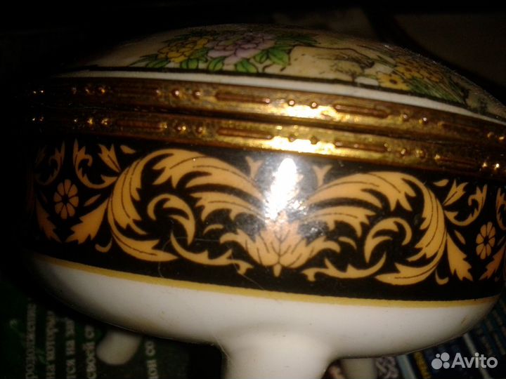 Китайская шкатулка фарфор