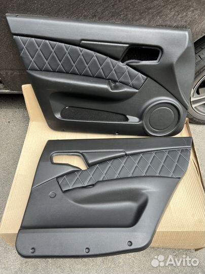 Обшивки дверей ваз 2110 2112евро