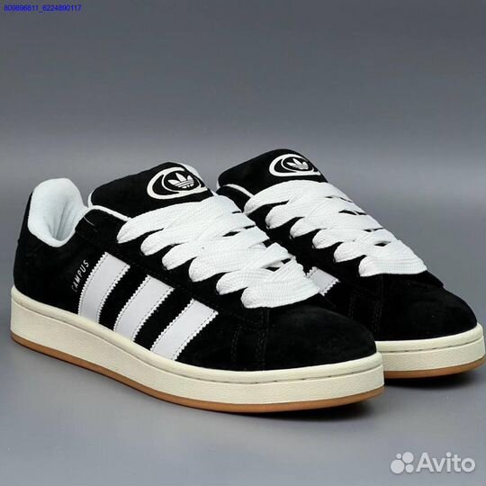 Кроссовки Adidas Campus Black (Арт.18354)