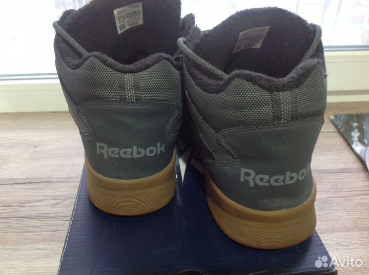 Высокие утепленные кеды Reebok