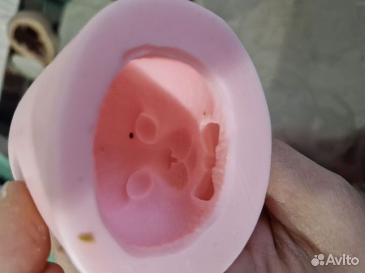 Силиконовая форма для свечей Кот Кошка