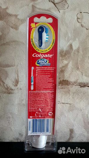 Электрическая зубная щётка colgate
