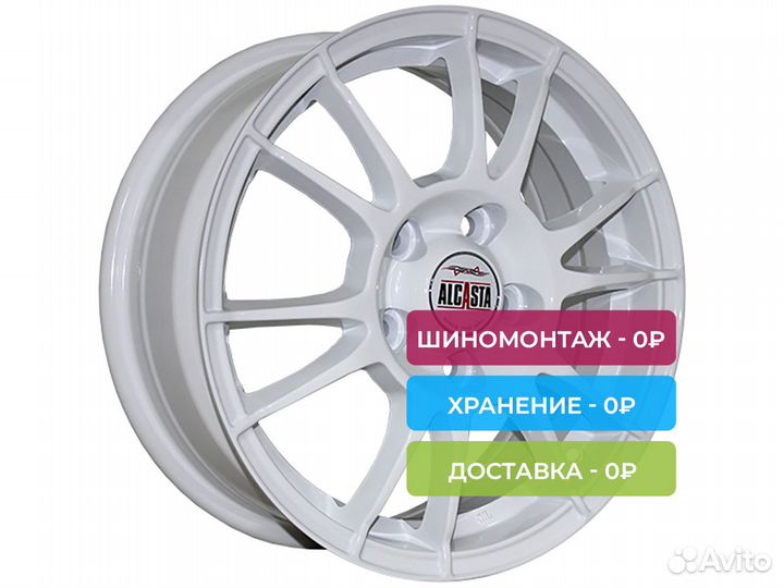 R15 5x100 6J ET38 D57,1 Alcasta M 20 W