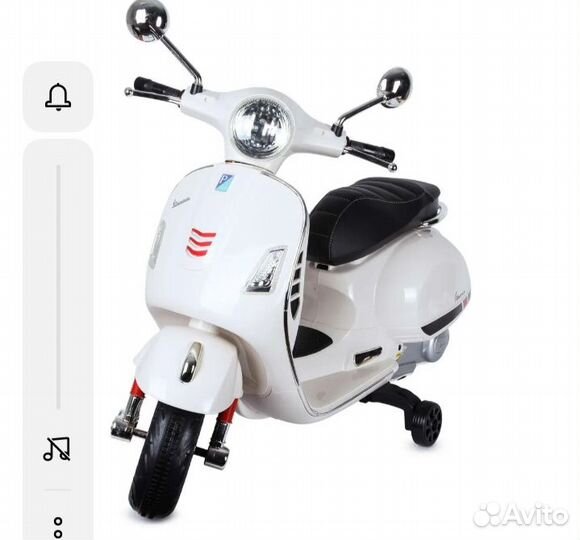 Электромотороллер Vespa