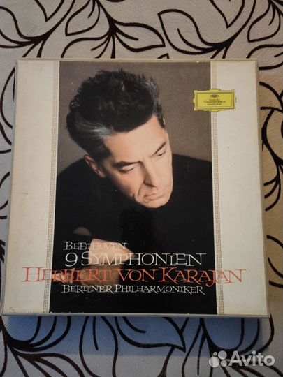 Бетховен 9 симфоний в одной коробке (9 LP)