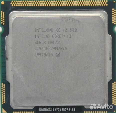 Процессор Intel Core i3-530 2.93 Ghz Socket 1156