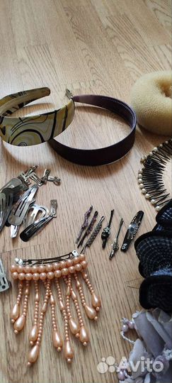 Резинки, заколки, ободки, 