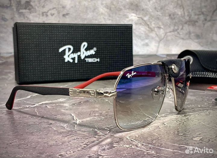 Очки Ray Ban Aviator градиент