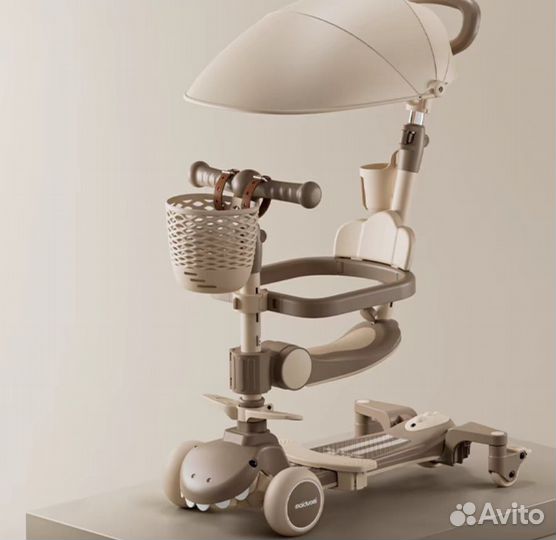 Самокат детский с сиденьем