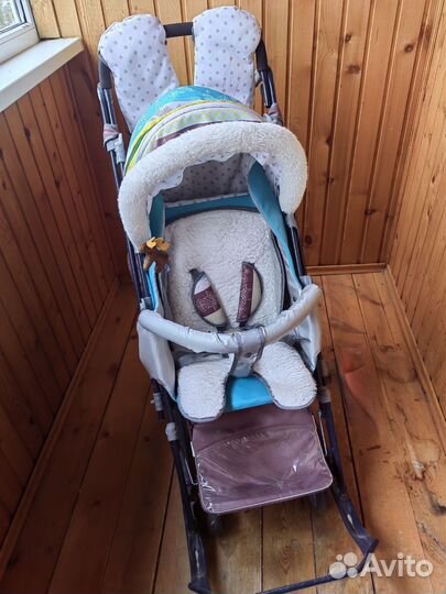 Санки коляска nika