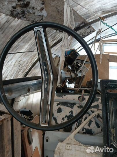 Руль с рулевой колонкой Газ 24