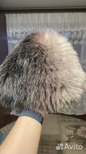 Шапка песцовая женская