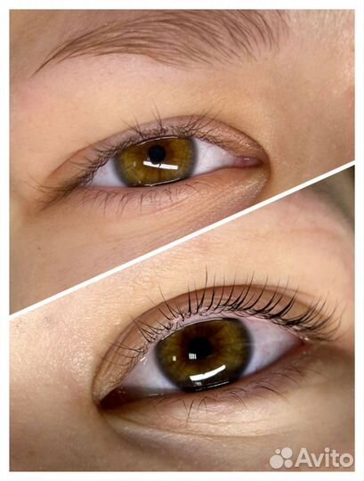 Ламинирование ресниц/оформление бровей