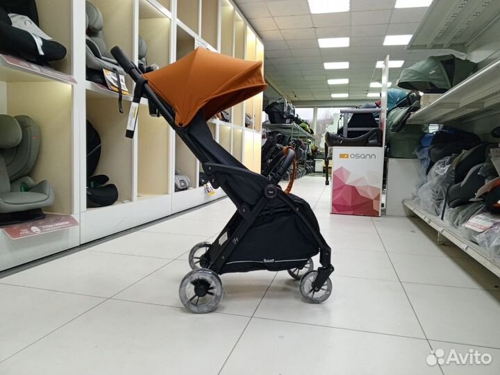 Прогулочная коляска Rant SKY Caramel