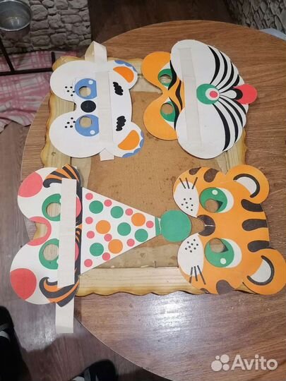 Новогодние маски СССР