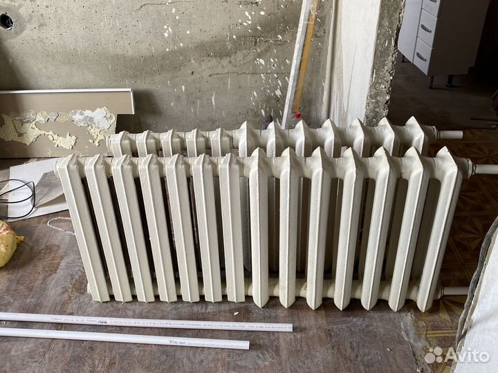 Батарея чугунная и rifar alpha 500 биметалл