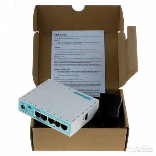 Маршрутизатор MikroTik RB750Gr3 #188397