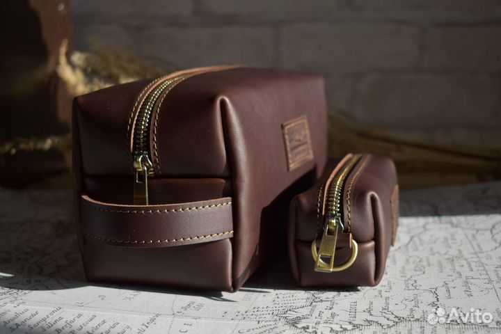 Несессер мужской кожаный размер индивидуально