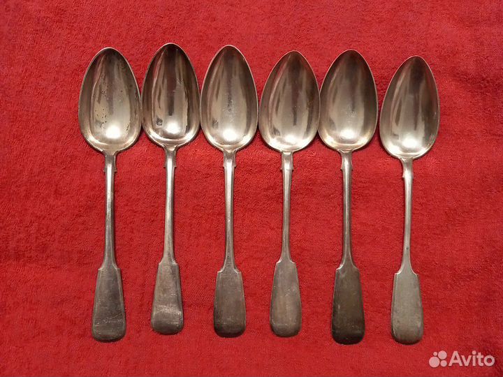 Ложка столовая серебро 84'до 1917г