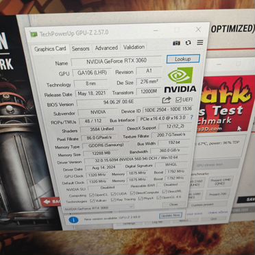 Inno3d RTX 3060 12GB