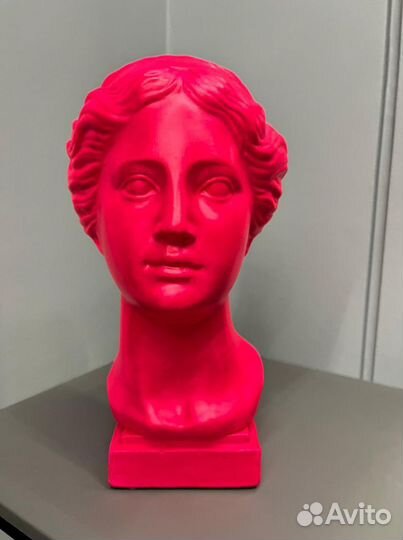 Венера кашпо ваза голова декор