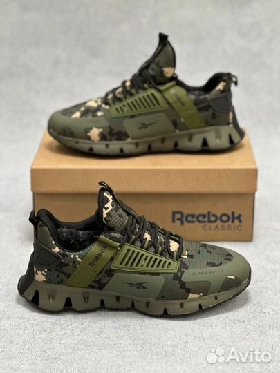 Кроссовки зимние Reebok pixel style