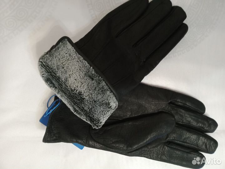 Перчатки кожаные мужские