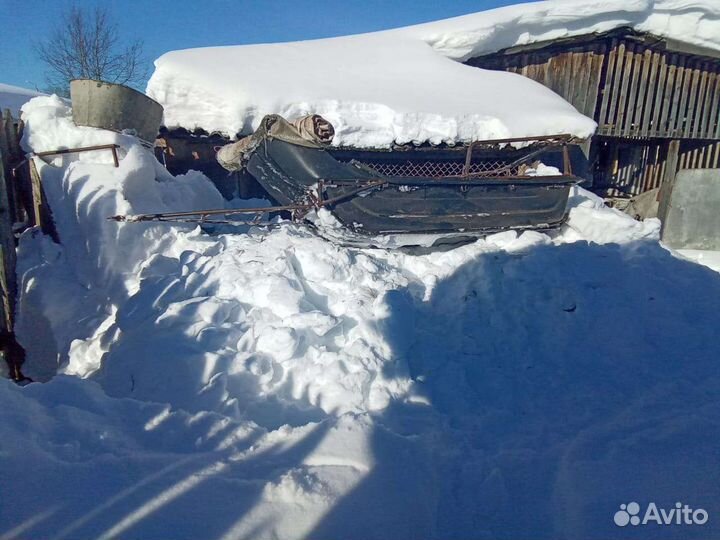 Сани пластиковые для снегохода