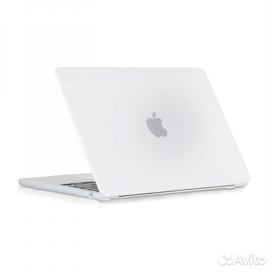 Чехол для MacBook Pro 16 2019 (матовый белый)