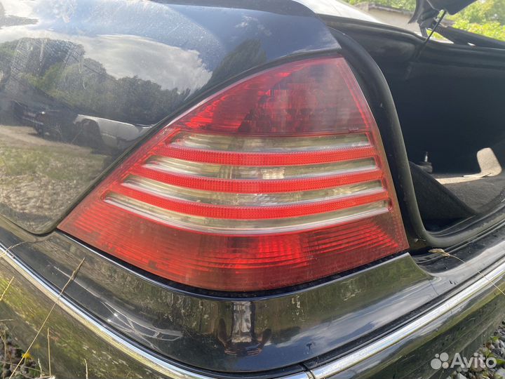 Задние фонари рестайлинг w220 мерседес