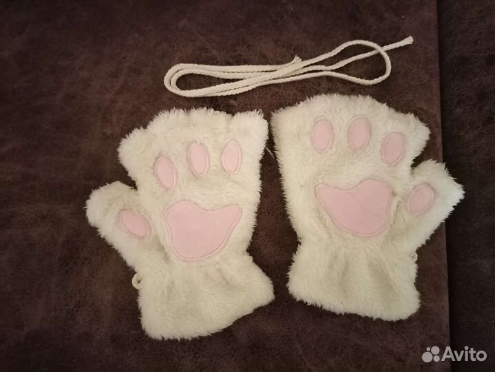 Перчатки кошачьи лапки