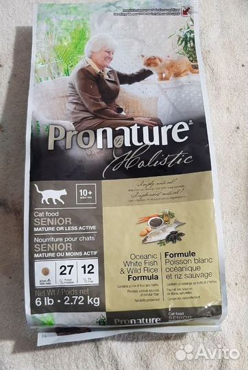 Сухой корм для кошек pronature holistic, 2,72кг