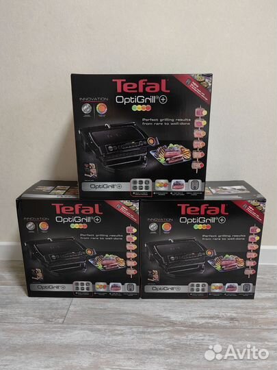 Умный электрогриль Tefal Optigrill+ GC712834