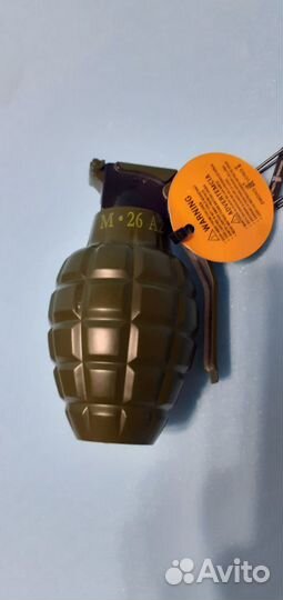 Военная граната-зажигалка с турбо пламенем Большая