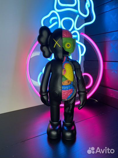 Kaws Черный X-Ray