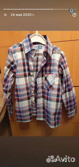 Рубашка на мальчика