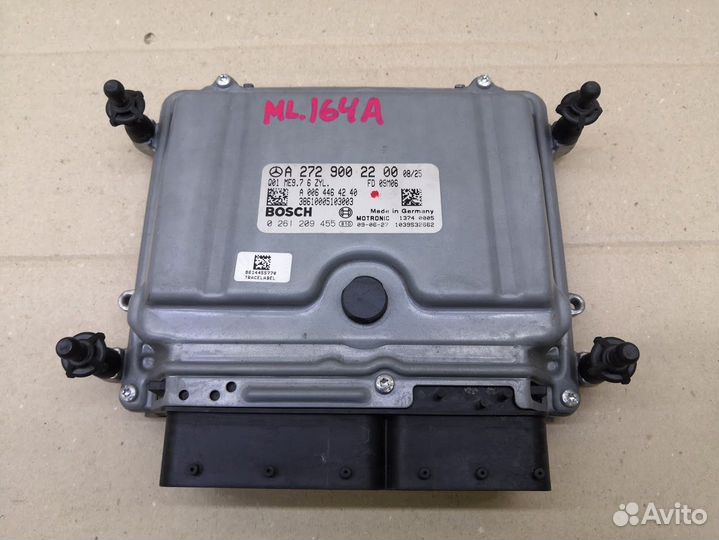 Блок управления двигателем Мерседес ML164