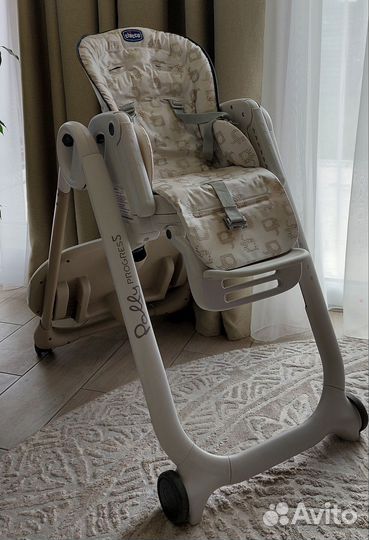 Стульчик для кормления chicco polly progress 5