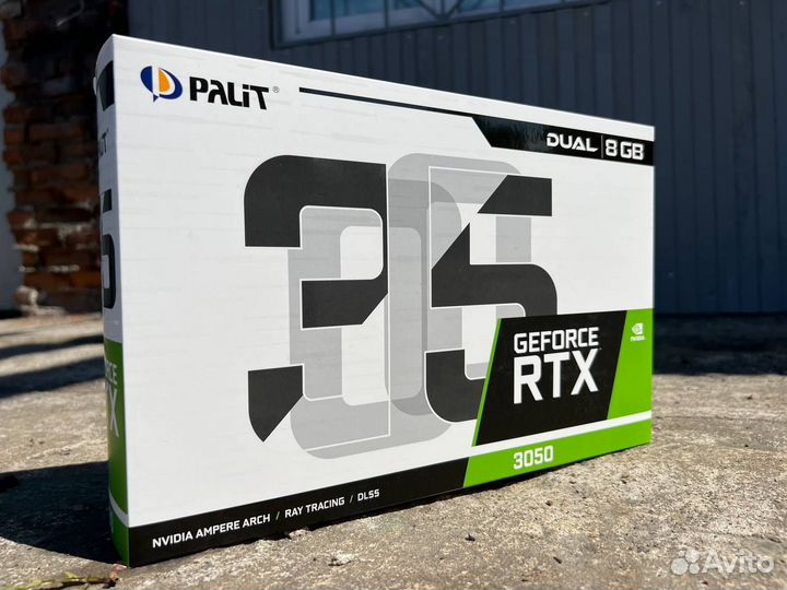 Новые Palit GeForce RTX 3050 Dual 8Gb